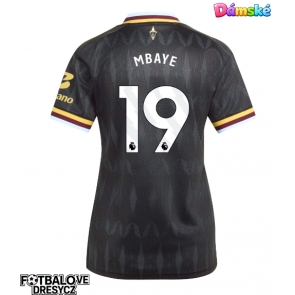 Aston Villa Ibrahim Mbaye #19 Dámské Venkovní Dres 2026-27 Krátký Rukáv